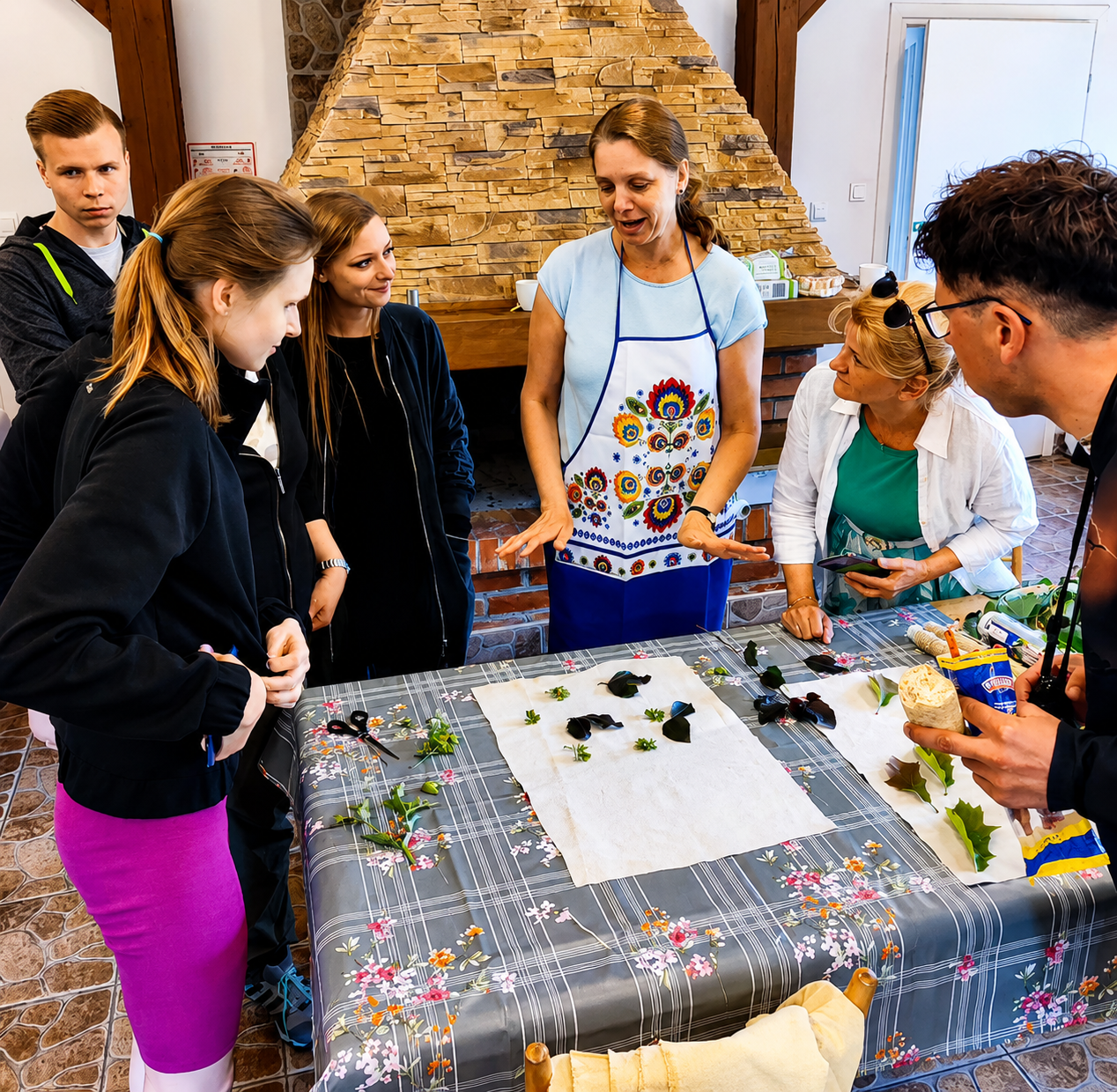 Ecoprinting Activity of Our Activity III Program in Poland Completed