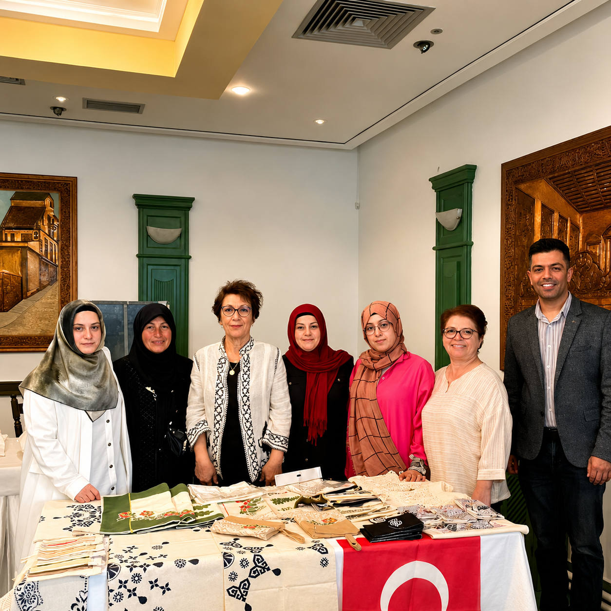 Participants Were Taught Stone Printing, One of Kastamonu’s Traditional Handicrafts